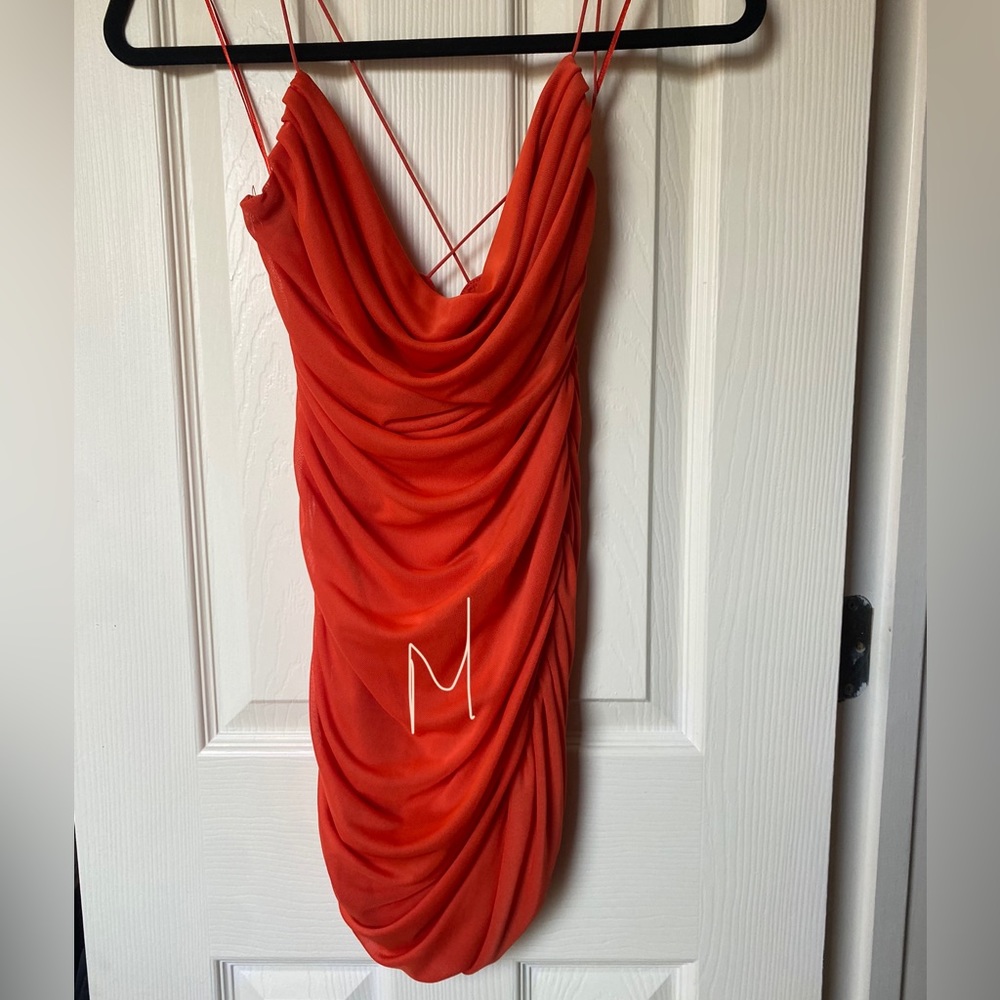 Mesh mini dress